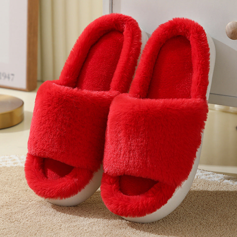 Unwind Our Soft, Fluffy and Cozy Indoor Slippers!