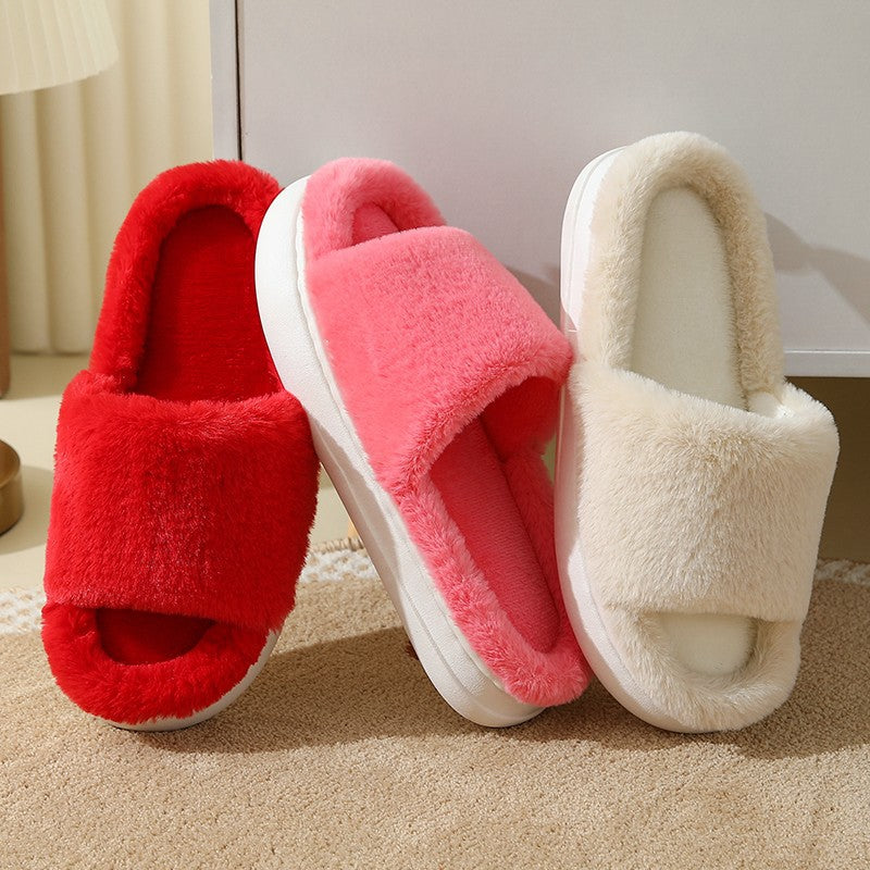 Unwind Our Soft, Fluffy and Cozy Indoor Slippers!