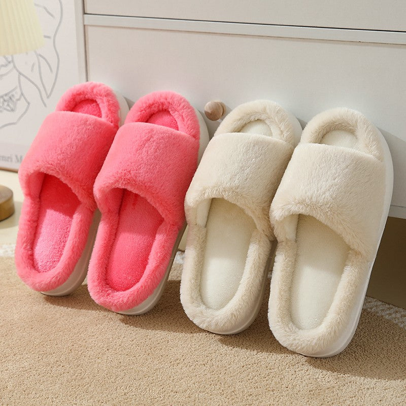 Unwind Our Soft, Fluffy and Cozy Indoor Slippers!